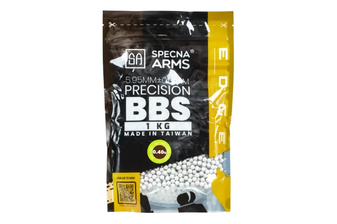 Specna Arms EDGE ULTRA™ 0,40g BIO 1KG – Präzisions-BBs für höchste Ansprüche